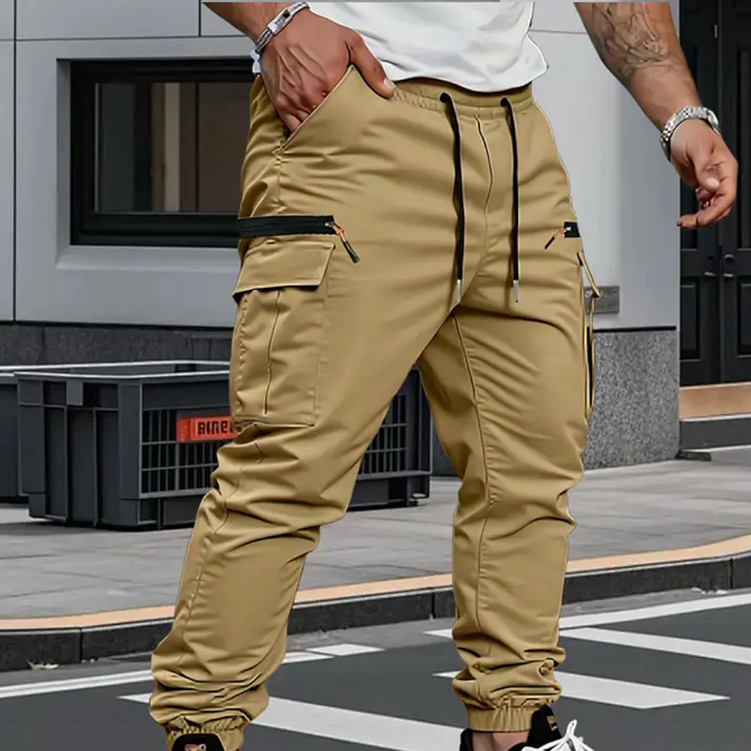 VALERIA LAURENT | Pantalón Cargo Vanguard Elástico