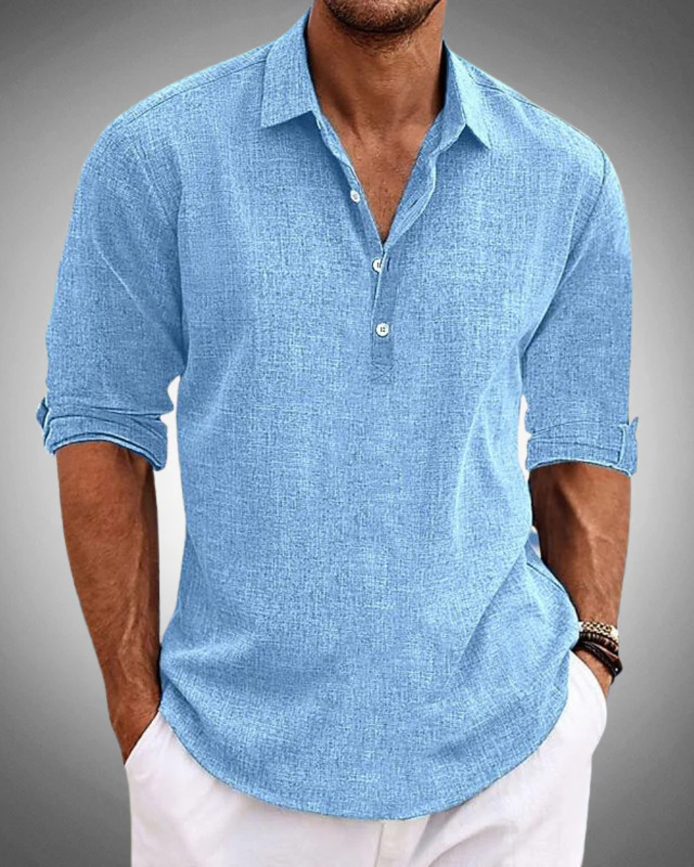 VALERIA LAURENT | Camisa Sabbio Classic de algodón