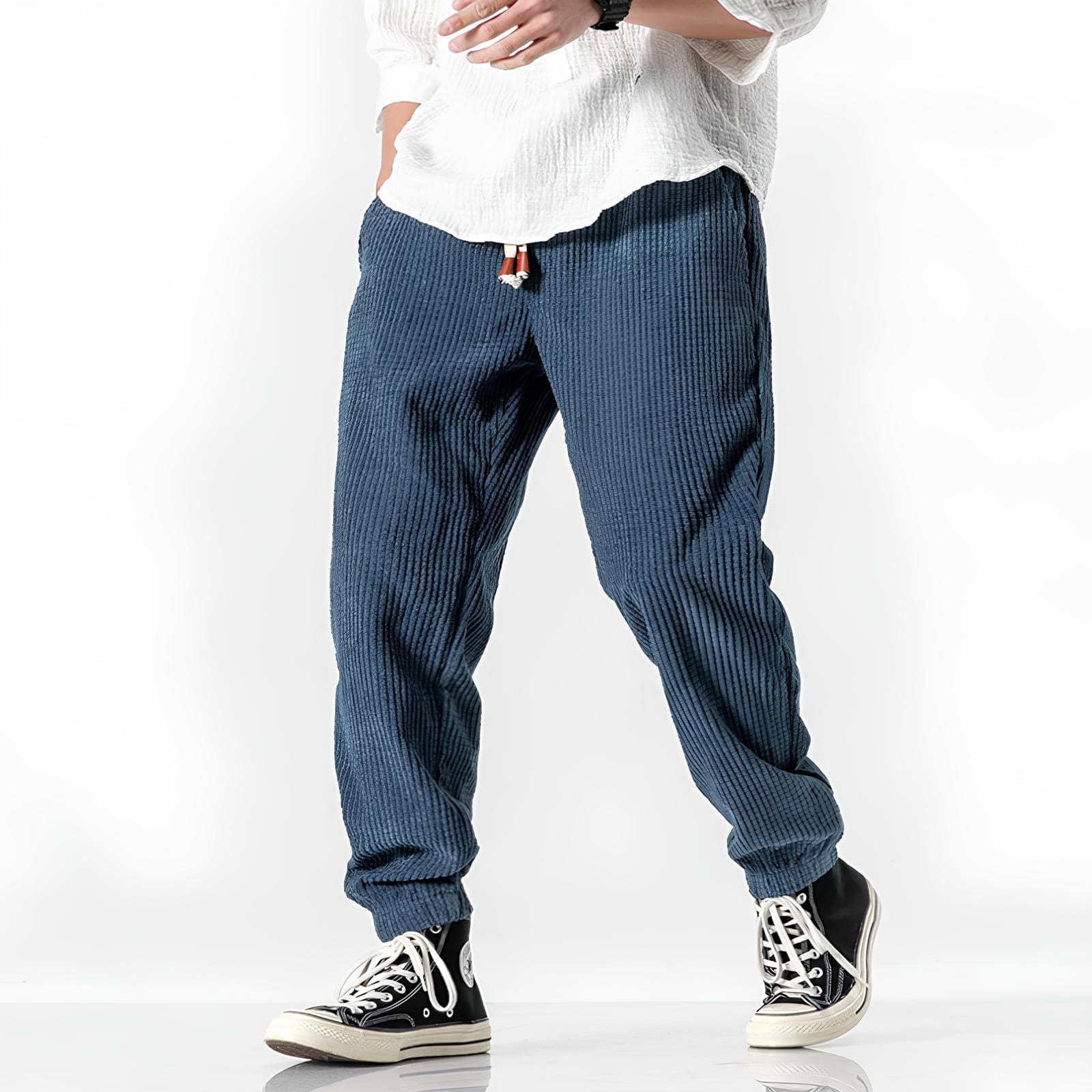 VALERIA LAURENT | Pantalón Jogger de Pana Oversize