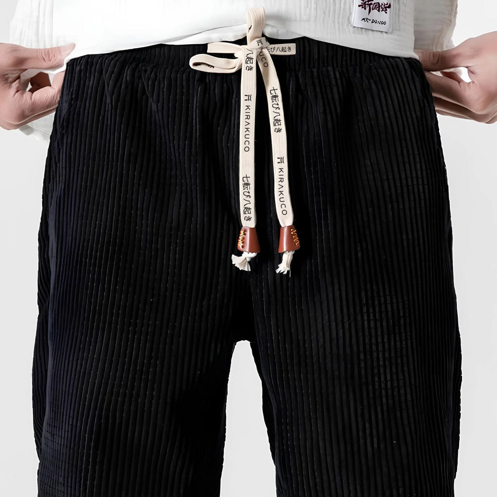 VALERIA LAURENT | Pantalón Jogger de Pana Oversize