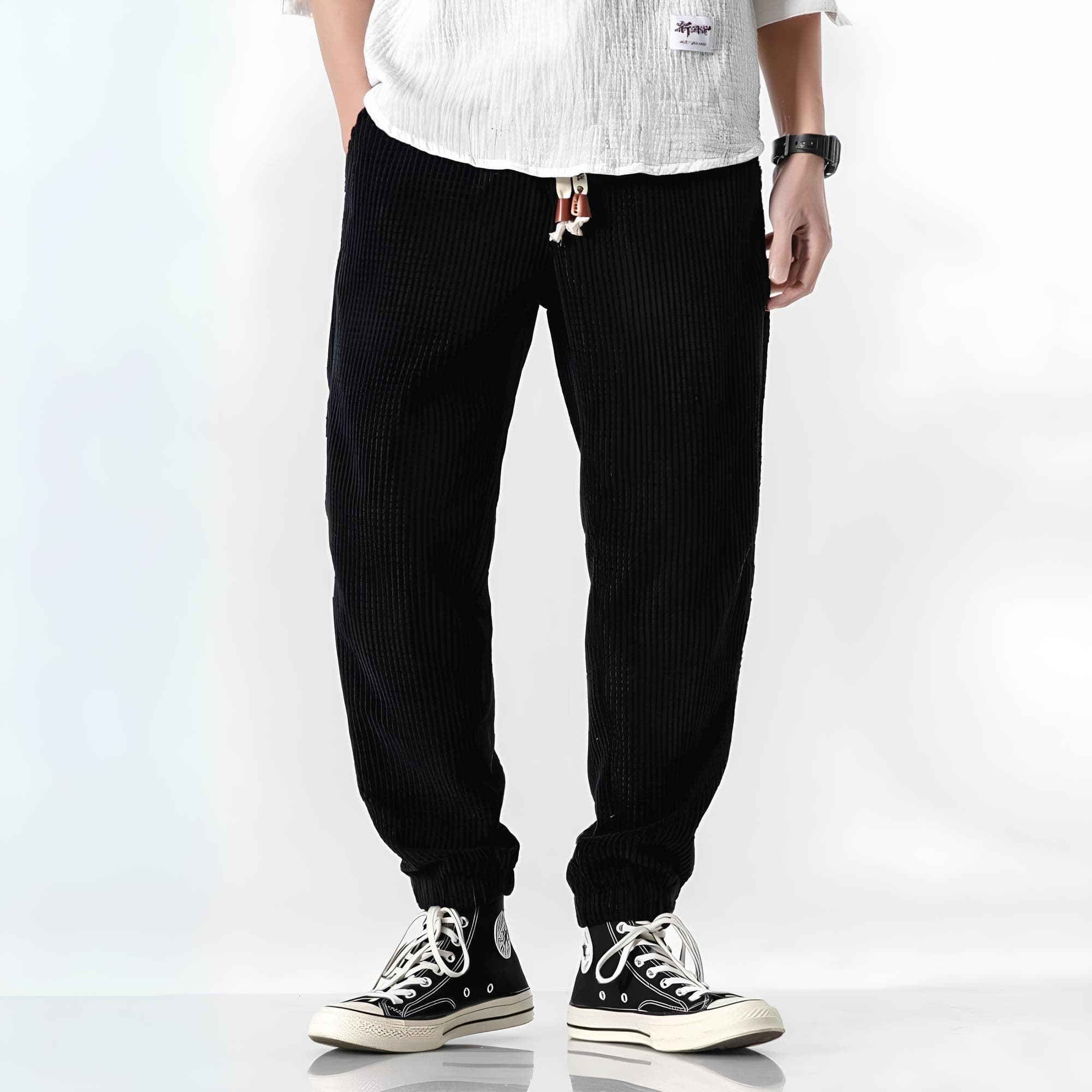 VALERIA LAURENT | Pantalón Jogger de Pana Oversize