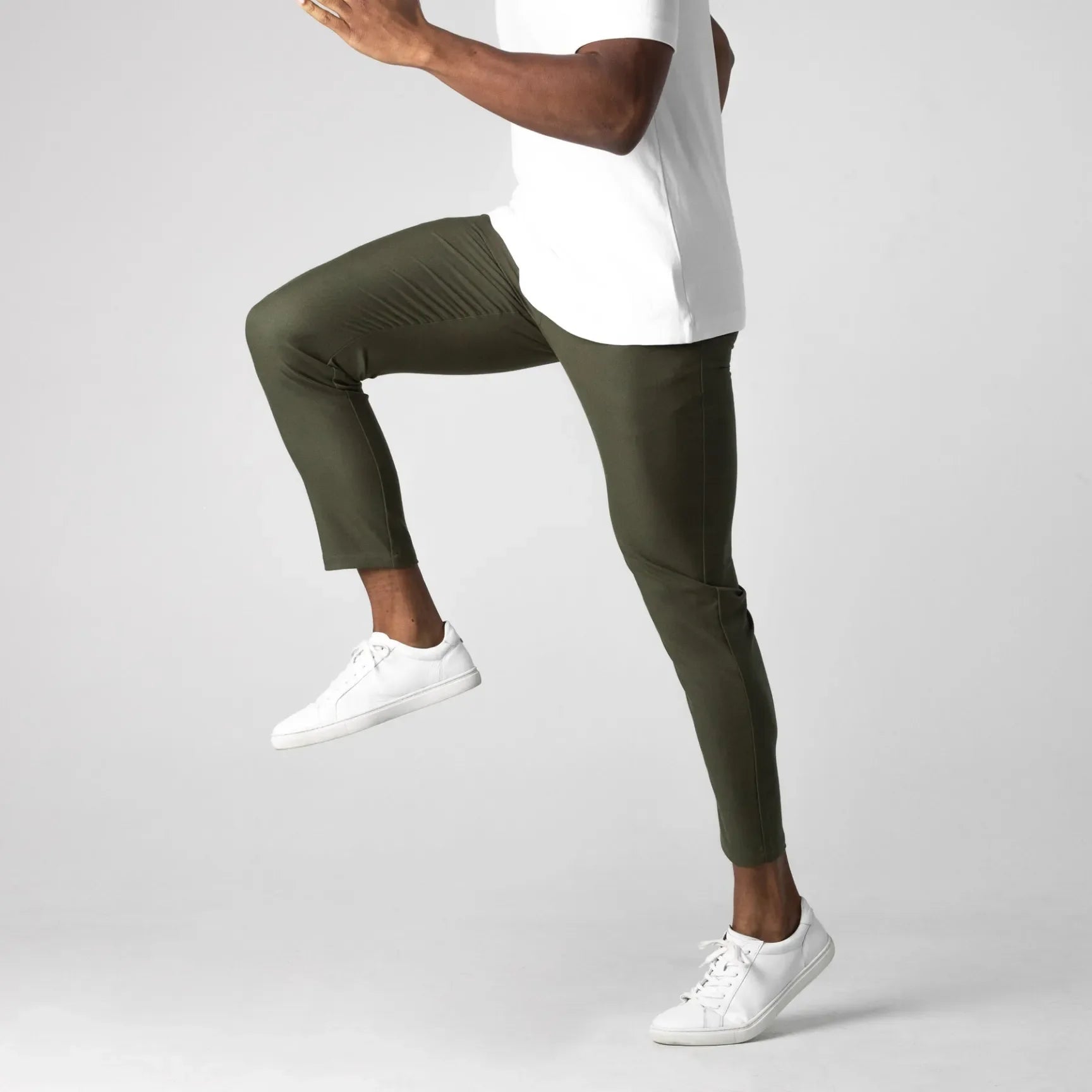 VALERIA LAURENT | Chino Elástico Premium Verde