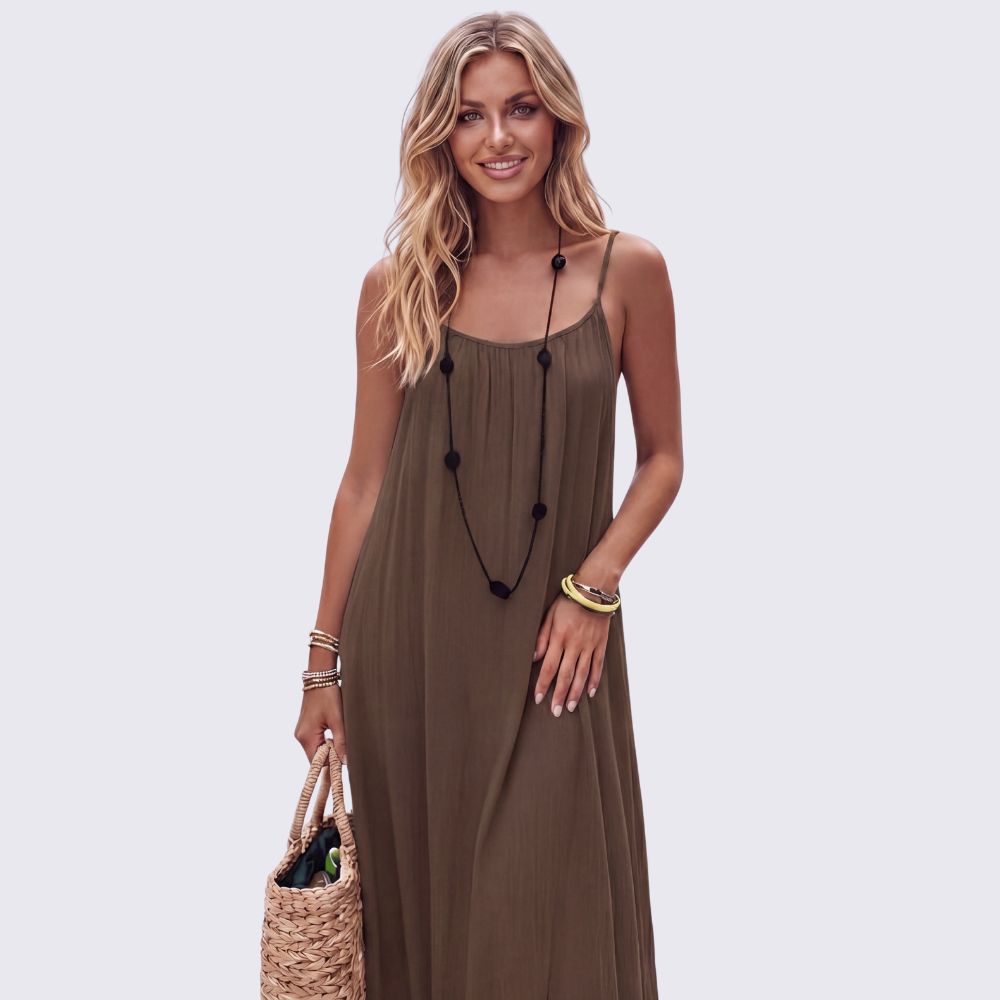 VALERIA LAURENT | Vestido de corte relajado ajustable