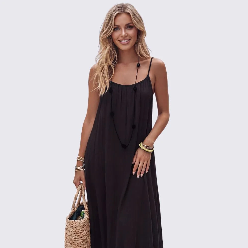 VALERIA LAURENT | Vestido de corte relajado ajustable