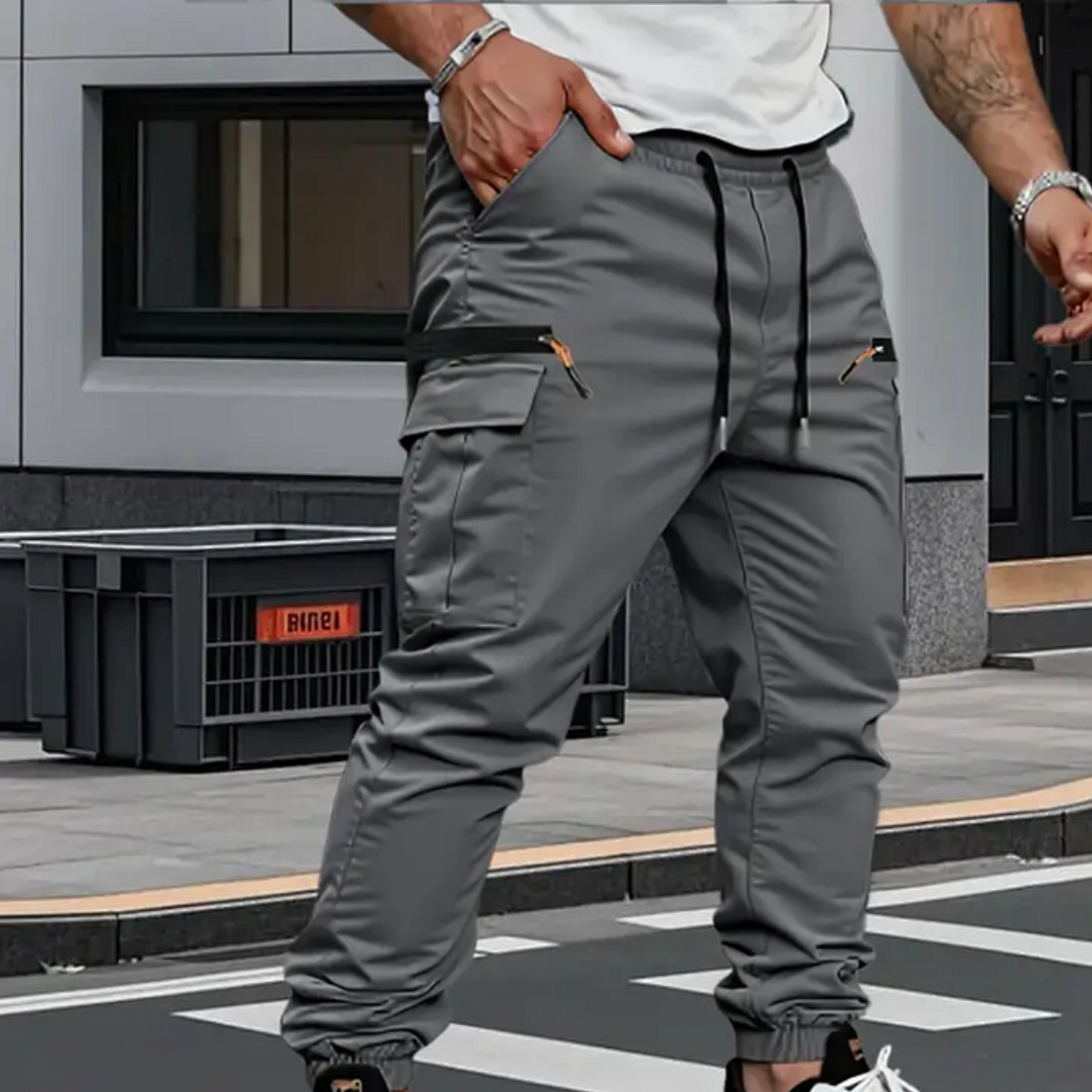 VALERIA LAURENT | Pantalón Cargo Vanguard Elástico