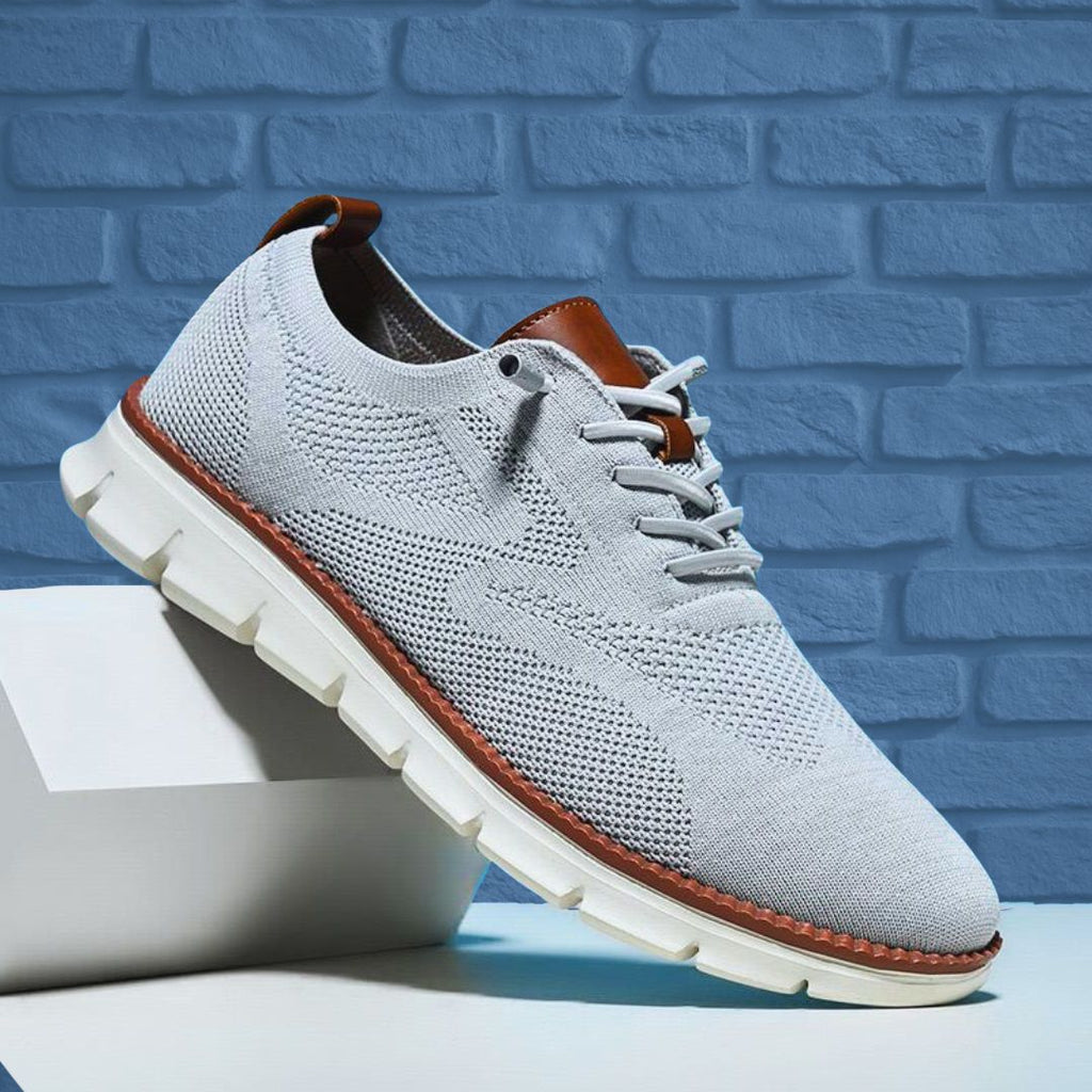 VALERIA LAURENT | Zapatos Transpirables Ultracomfort: Gris Claro