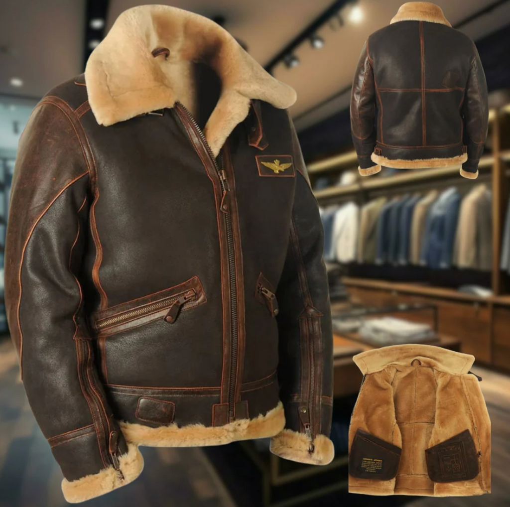 VALERIA LAURENT | Chaqueta Aviador Premium