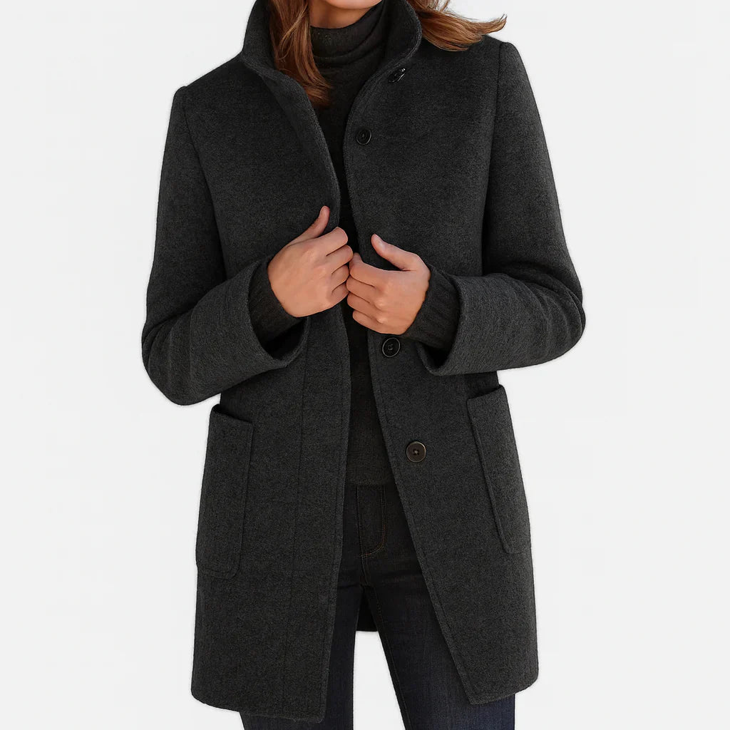 VALERIA LAURENT | Tessa - Chaqueta de Mujer con Cuello Alto