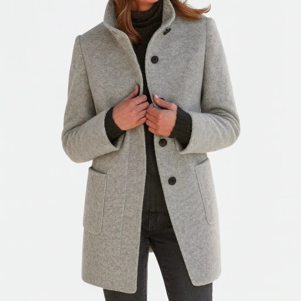 VALERIA LAURENT | Tessa - Chaqueta de Mujer con Cuello Alto