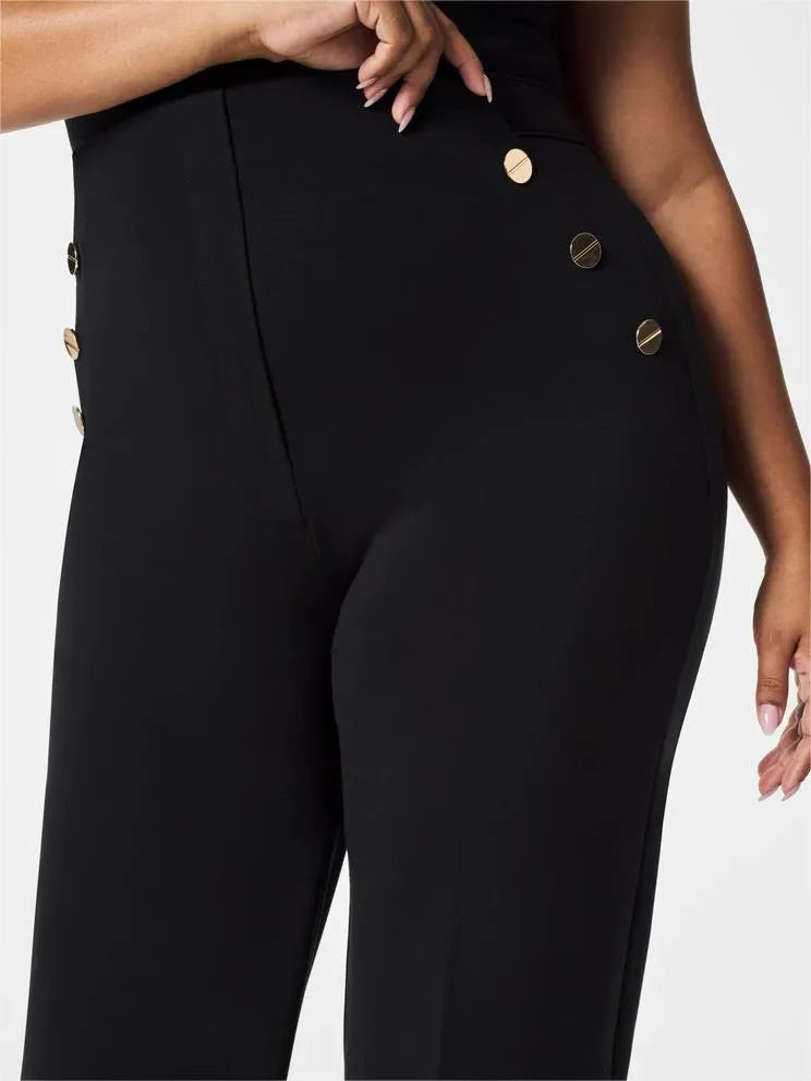 VALERIA LAURENT | Pantalones de pata ancha con control de abdomen
