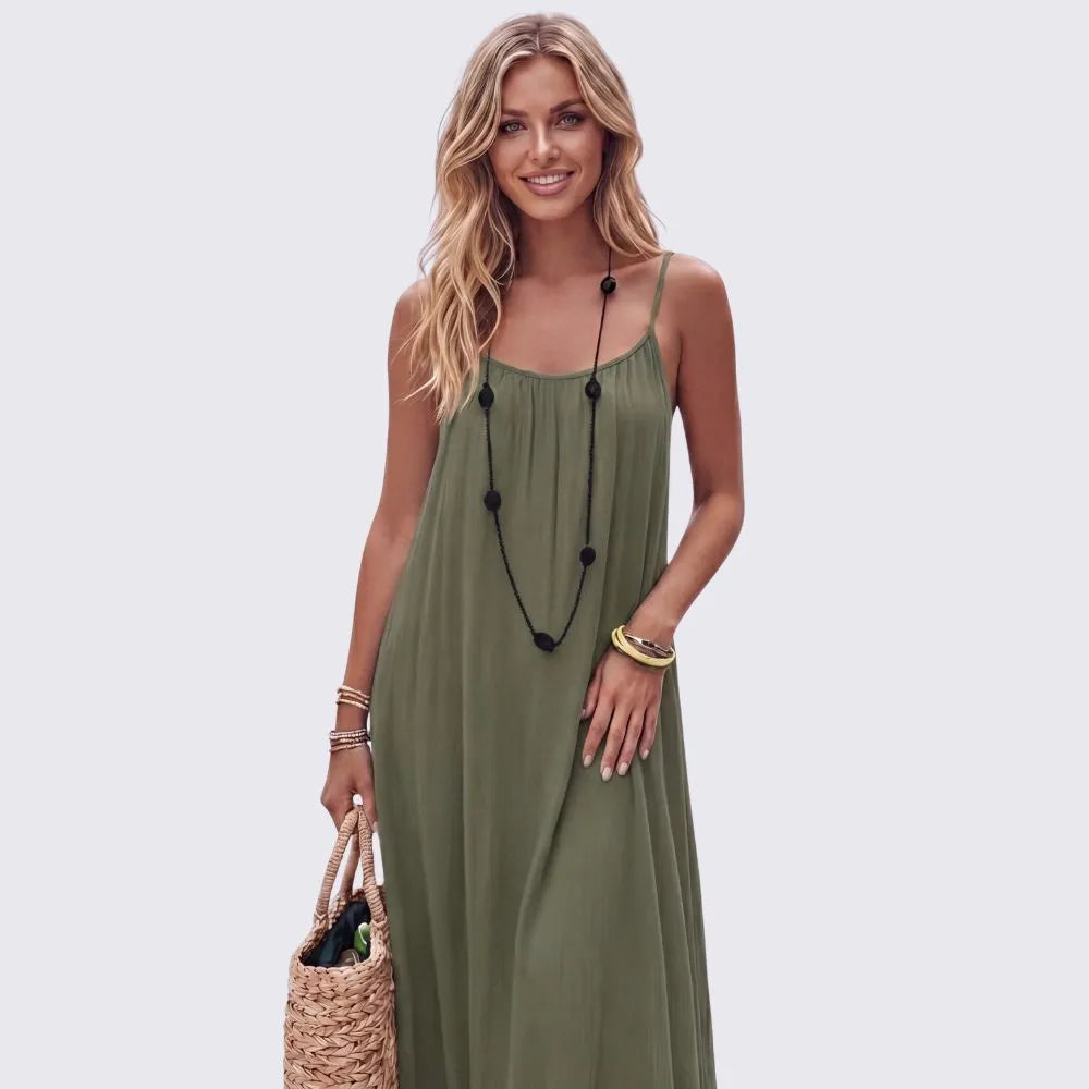 VALERIA LAURENT | Vestido de corte relajado ajustable
