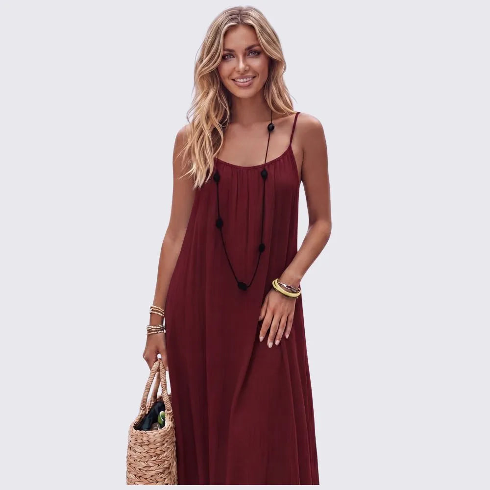 VALERIA LAURENT | Vestido de corte relajado ajustable
