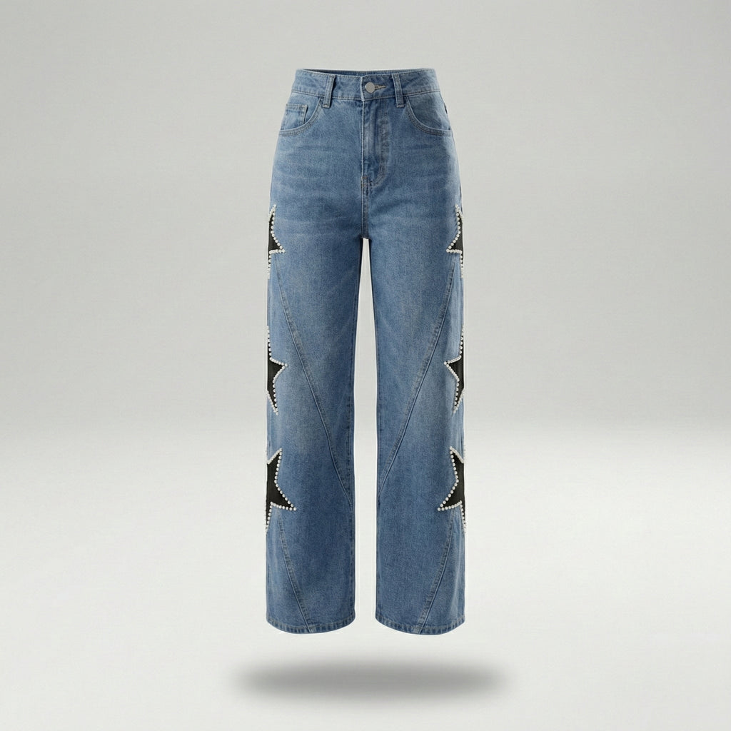 VALERIA LAURENT | Melisa | Jeans Casual de estrellas