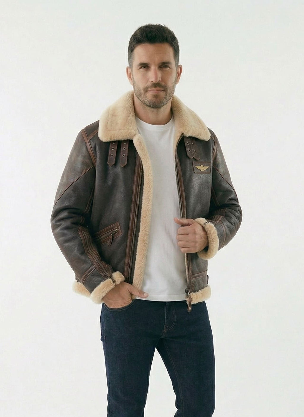 VALERIA LAURENT | Chaqueta Aviador Premium