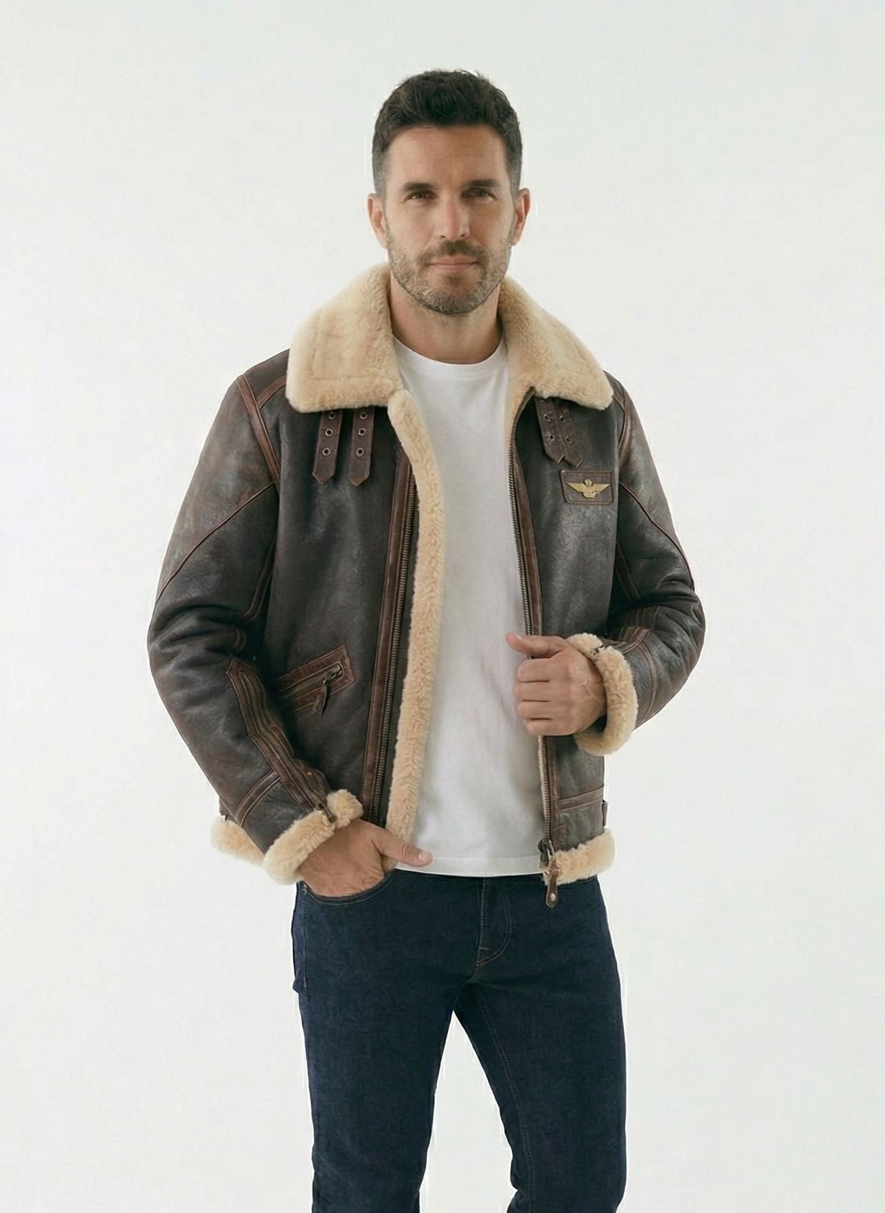 VALERIA LAURENT | Chaqueta Aviador Premium