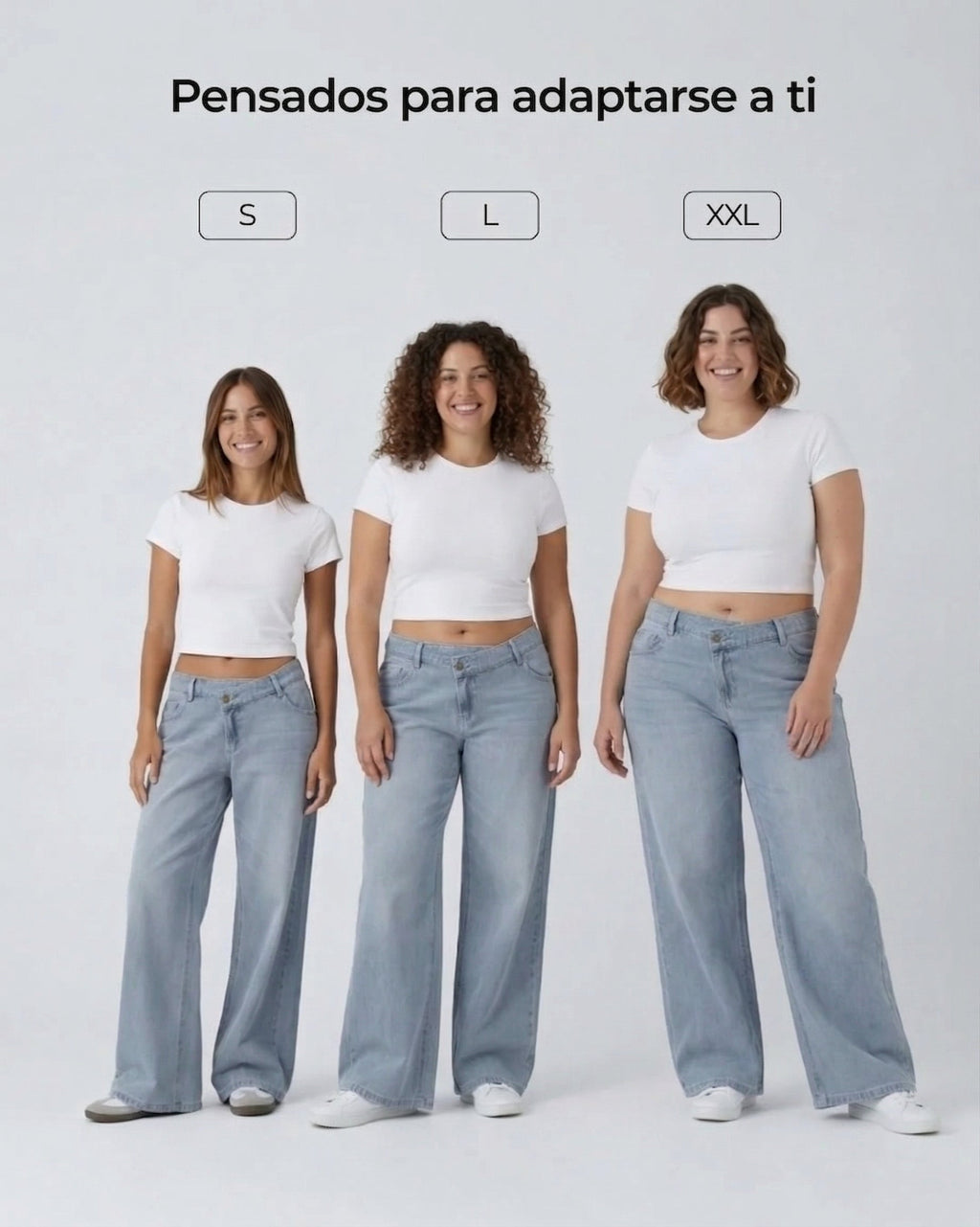VALERIA LAURENT | Jeans Casuales Elásticos
