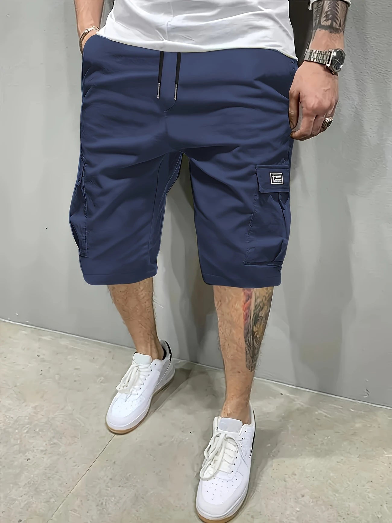 VALERIA LAURENT | Pantalones Cortos Cargo Para Hombre (Compra 1 y llévate 1 gratis)