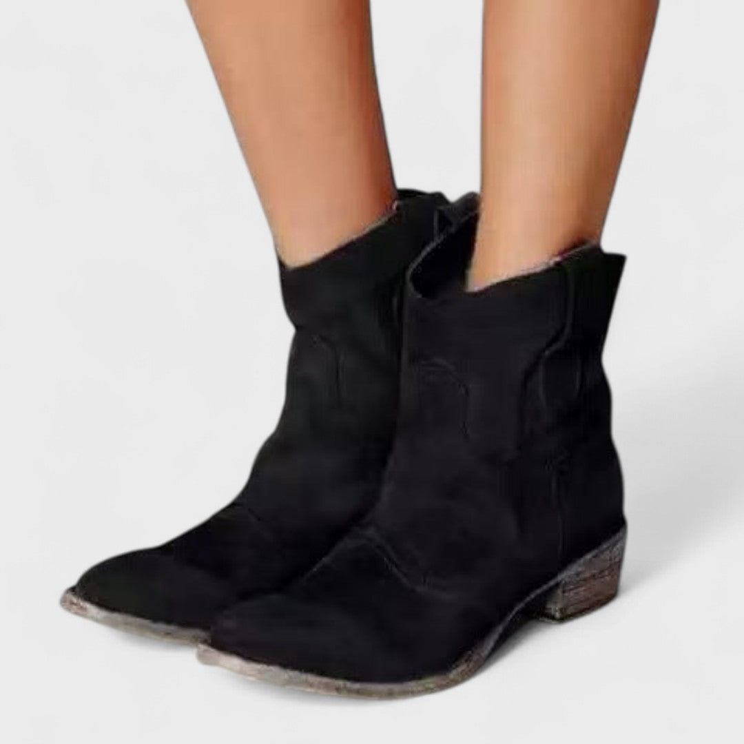 VALERIA LAURENT | Carlotta - Botines Western Elegantes