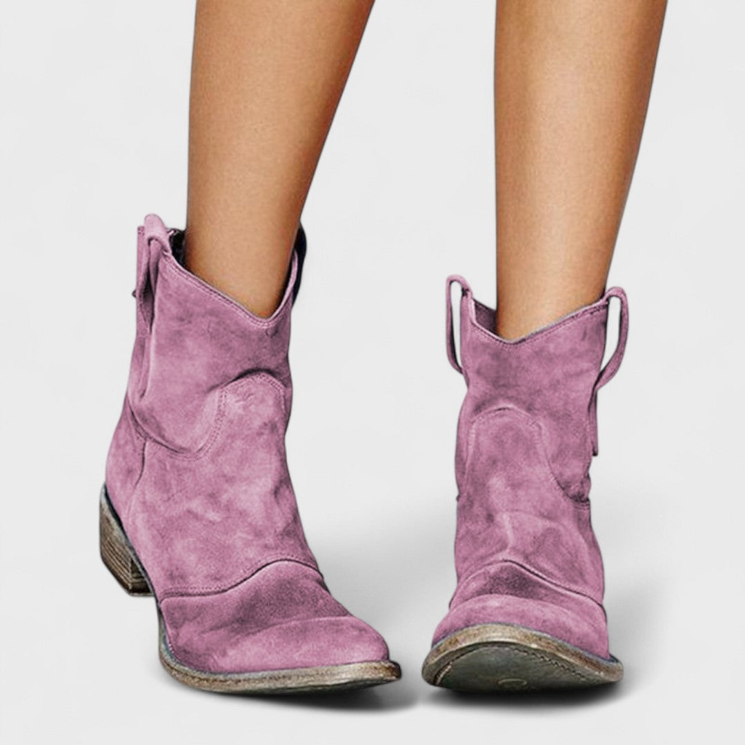 VALERIA LAURENT | Carlotta - Botines Western Elegantes