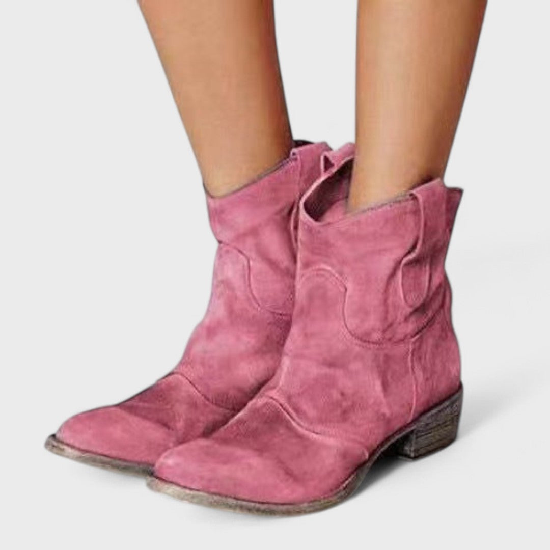 VALERIA LAURENT | Carlotta - Botines Western Elegantes
