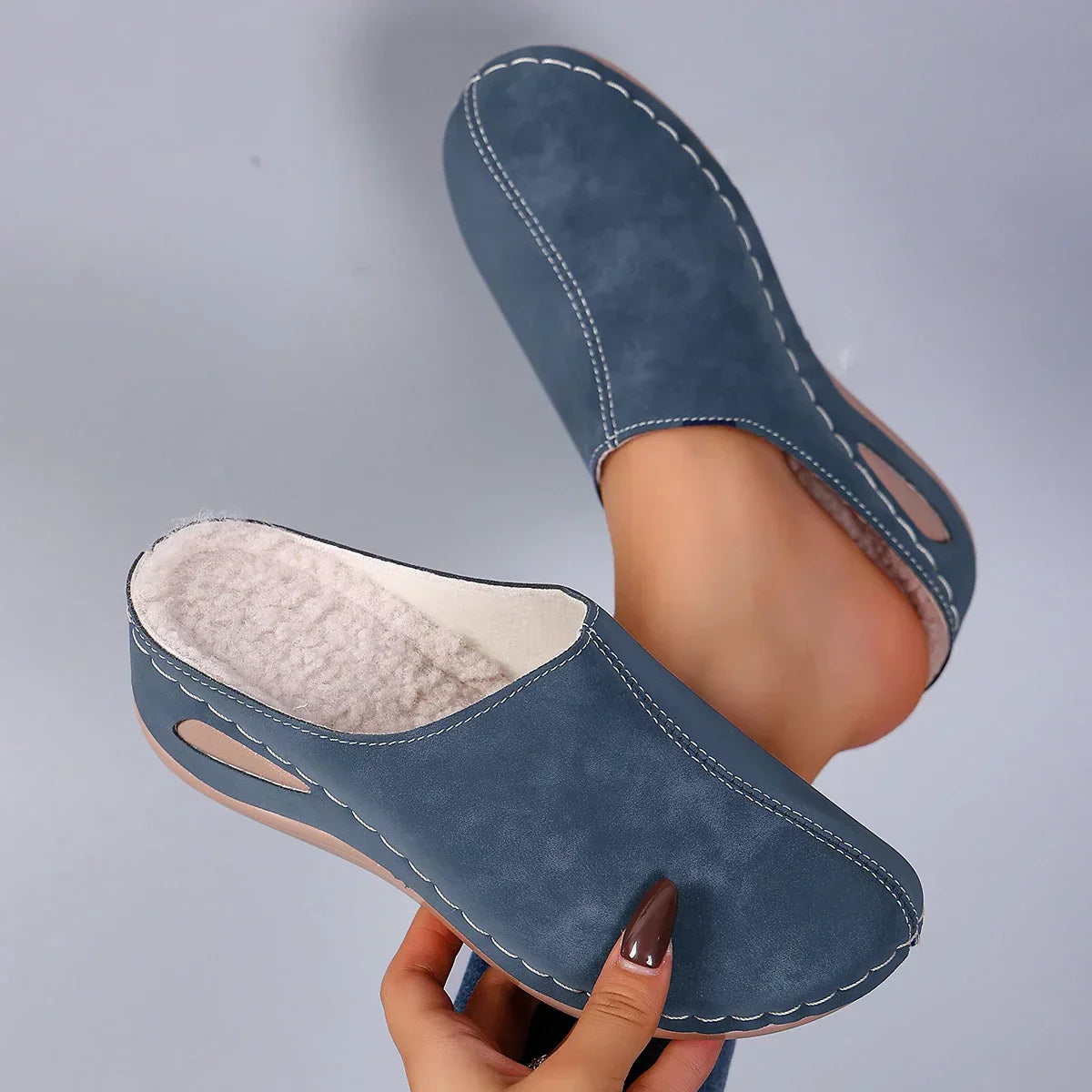 VALERIA LAURENT | Pantuflas Ortopédicas para Mujer – Comodidad Diaria y Diseño Atemporal