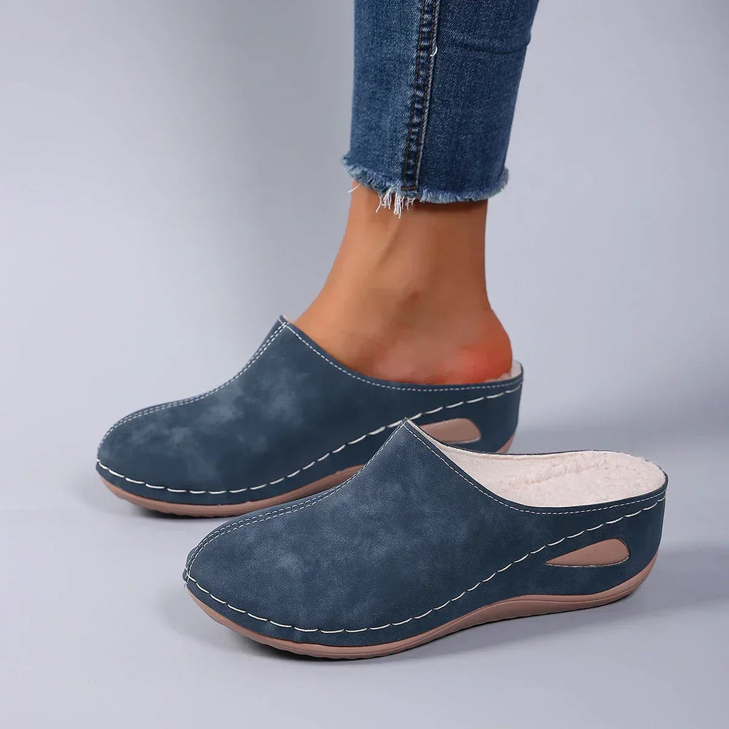 VALERIA LAURENT | Pantuflas Ortopédicas para Mujer – Comodidad Diaria y Diseño Atemporal