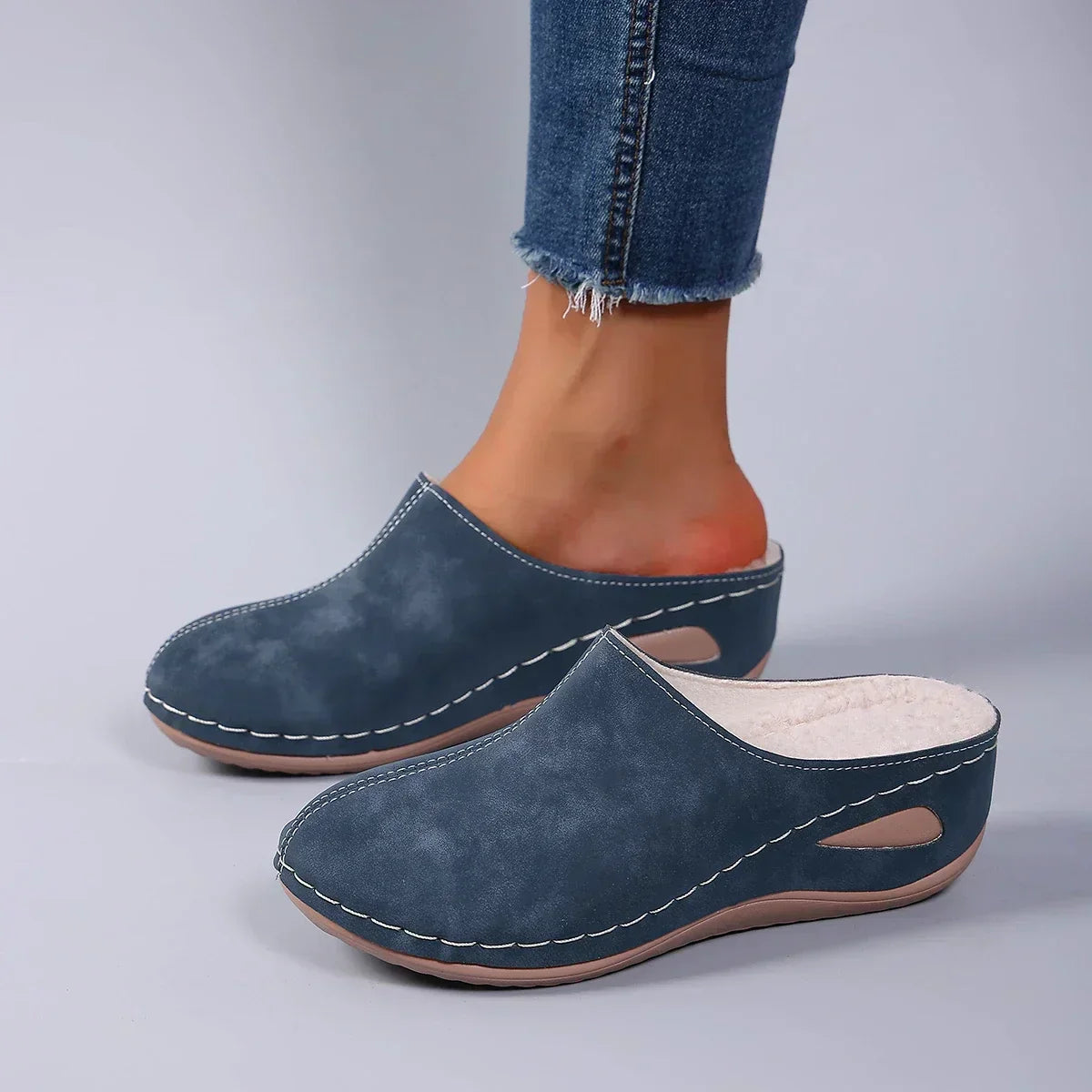 VALERIA LAURENT | Pantuflas Ortopédicas para Mujer – Comodidad Diaria y Diseño Atemporal