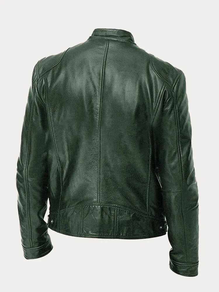 VALERIA LAURENT | Chaqueta de cuero signature