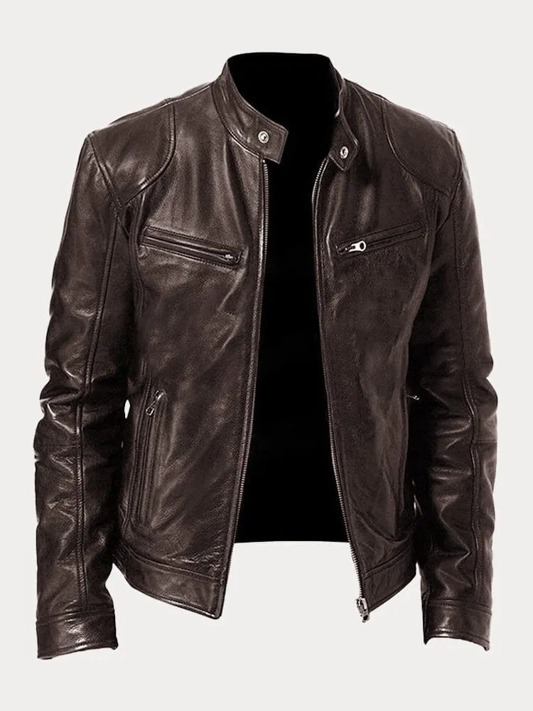 VALERIA LAURENT | Chaqueta de cuero signature