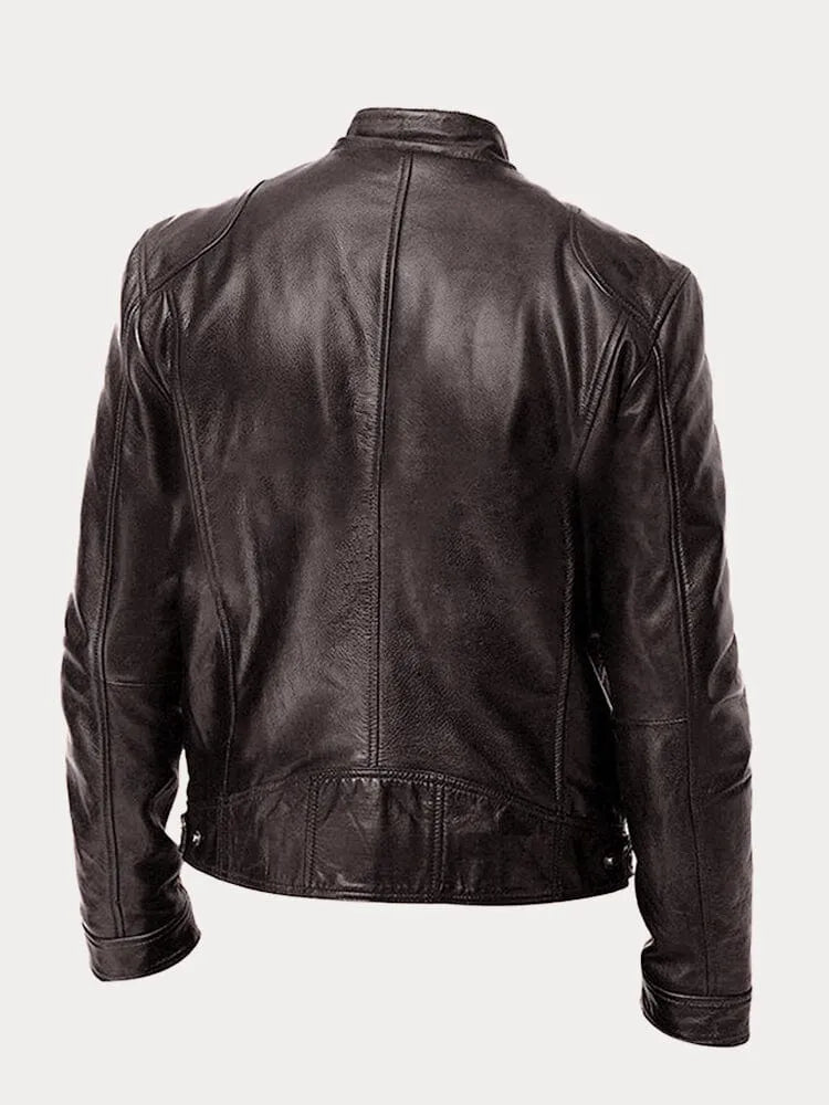 VALERIA LAURENT | Chaqueta de cuero signature