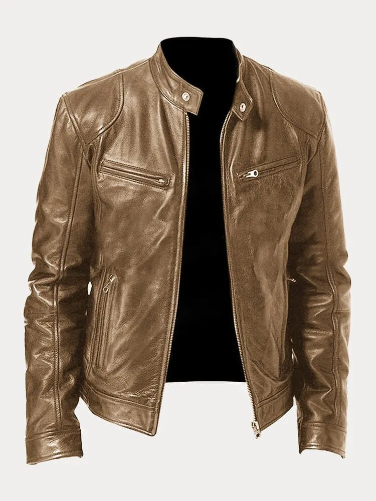 VALERIA LAURENT | Chaqueta de cuero signature
