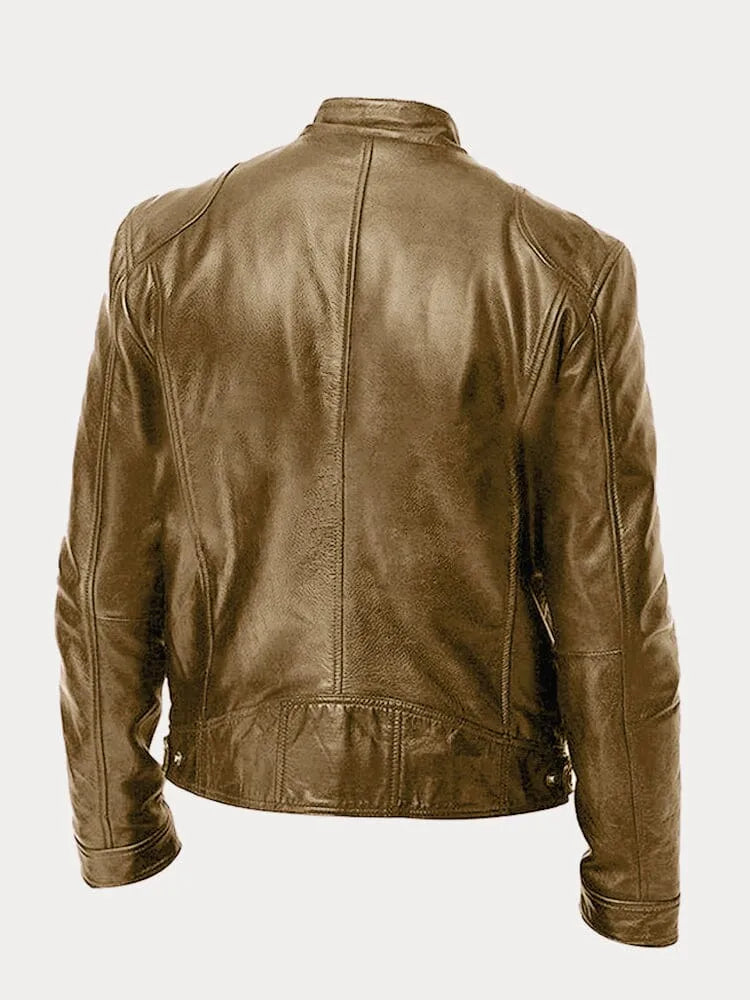 VALERIA LAURENT | Chaqueta de cuero signature