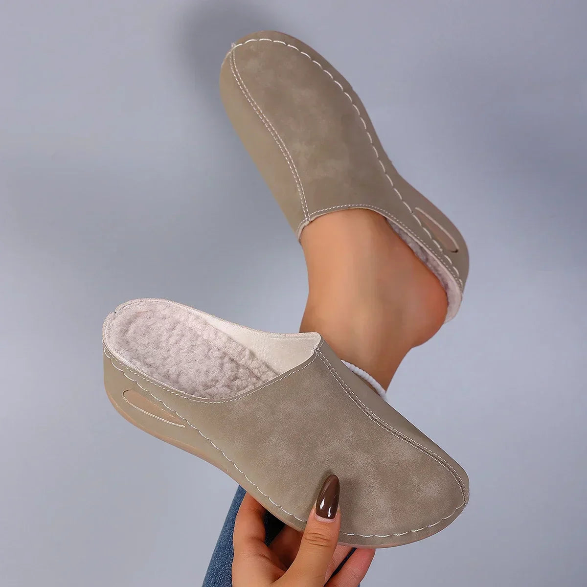 VALERIA LAURENT | Pantuflas Ortopédicas para Mujer – Comodidad Diaria y Diseño Atemporal