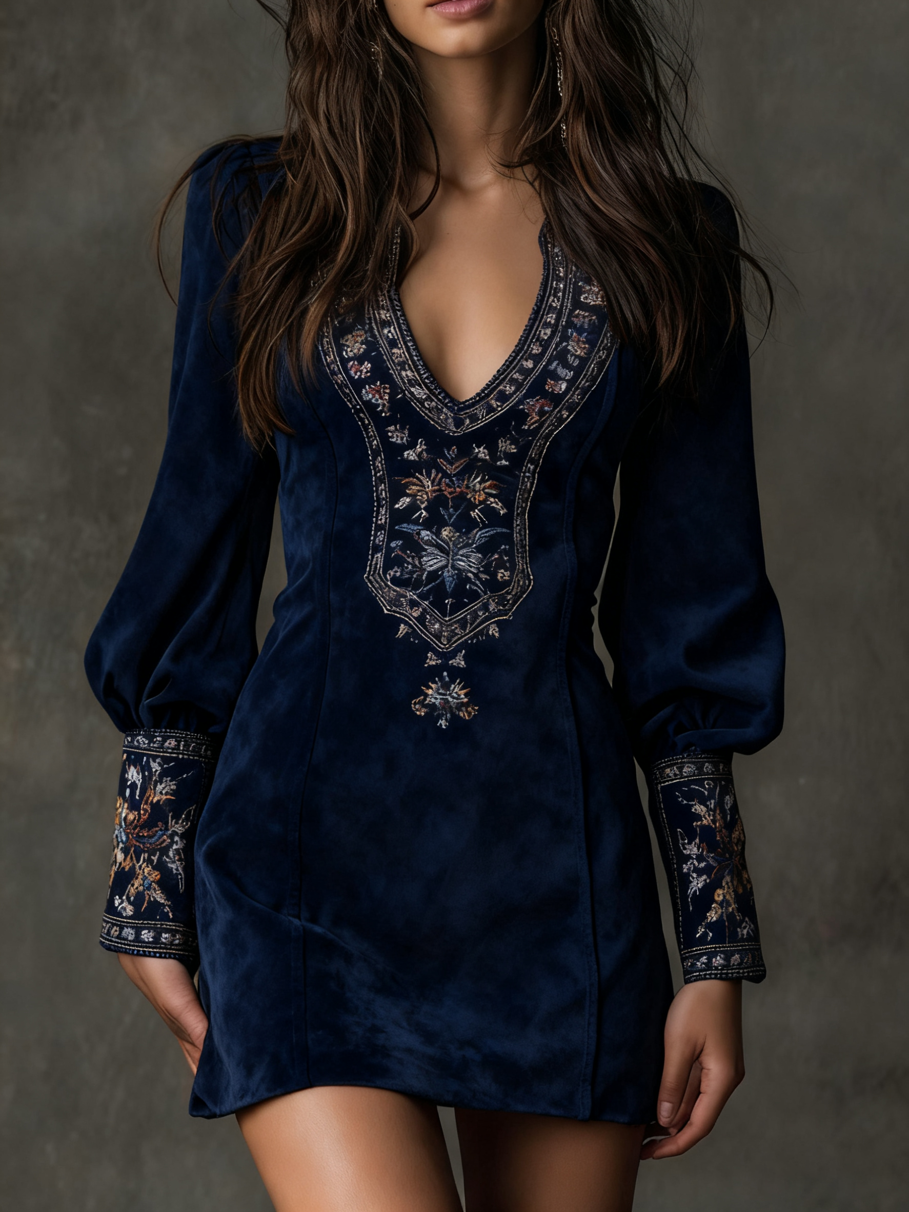 VALERIA LAURENT | Lunori™ | Vestido mini vintage
