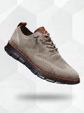 VALERIA LAURENT | Zapatos Transpirables Ultracomfort: Caqui-Negro