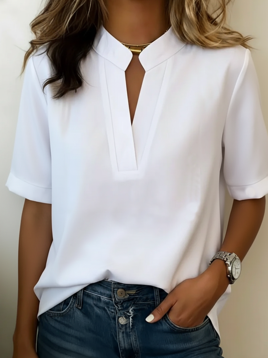 VALERIA LAURENT | Lunvessa | Camisa de manga corta de corte relajado