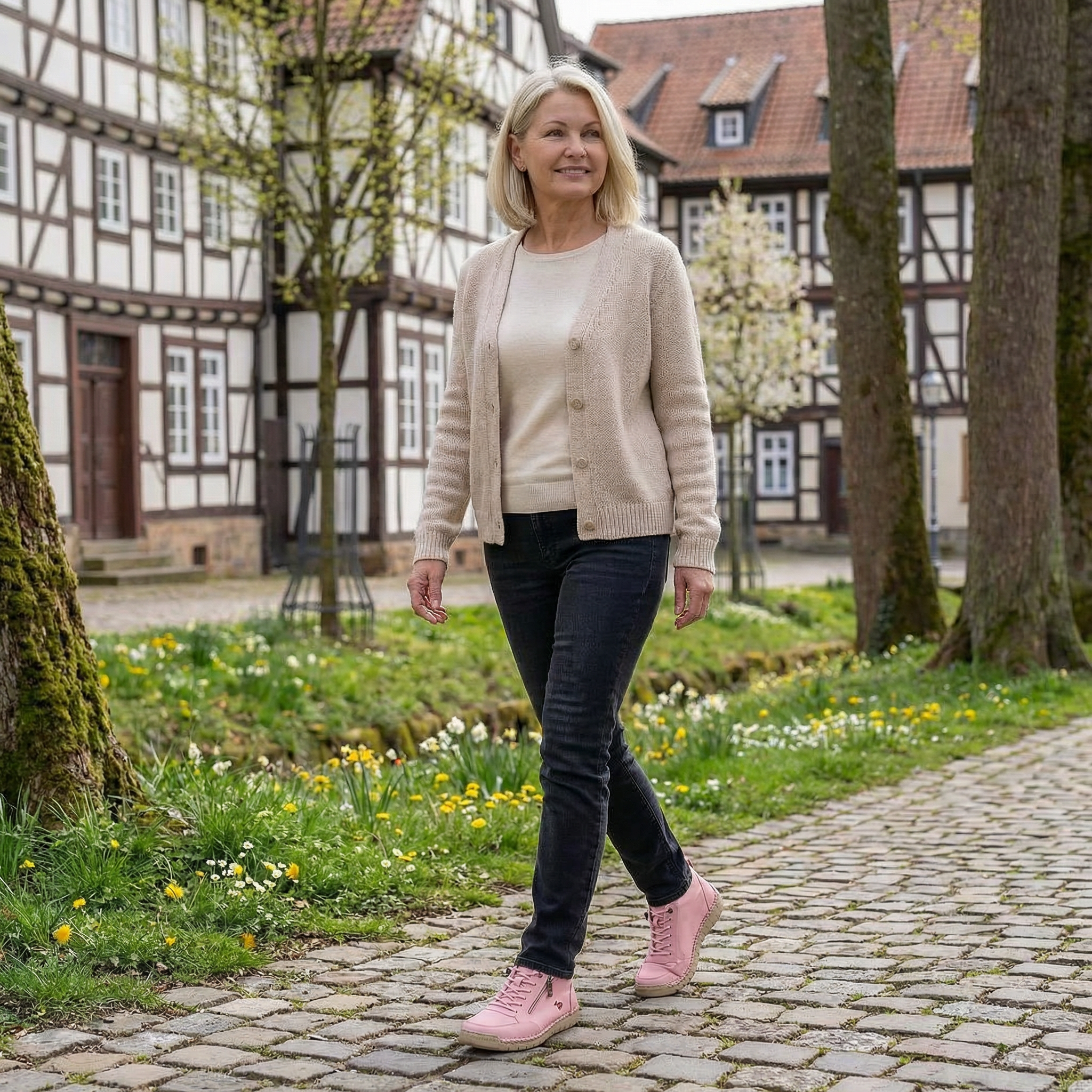 VALERIA LAURENT | Mila – Zapatillas ortopédicas cómodas