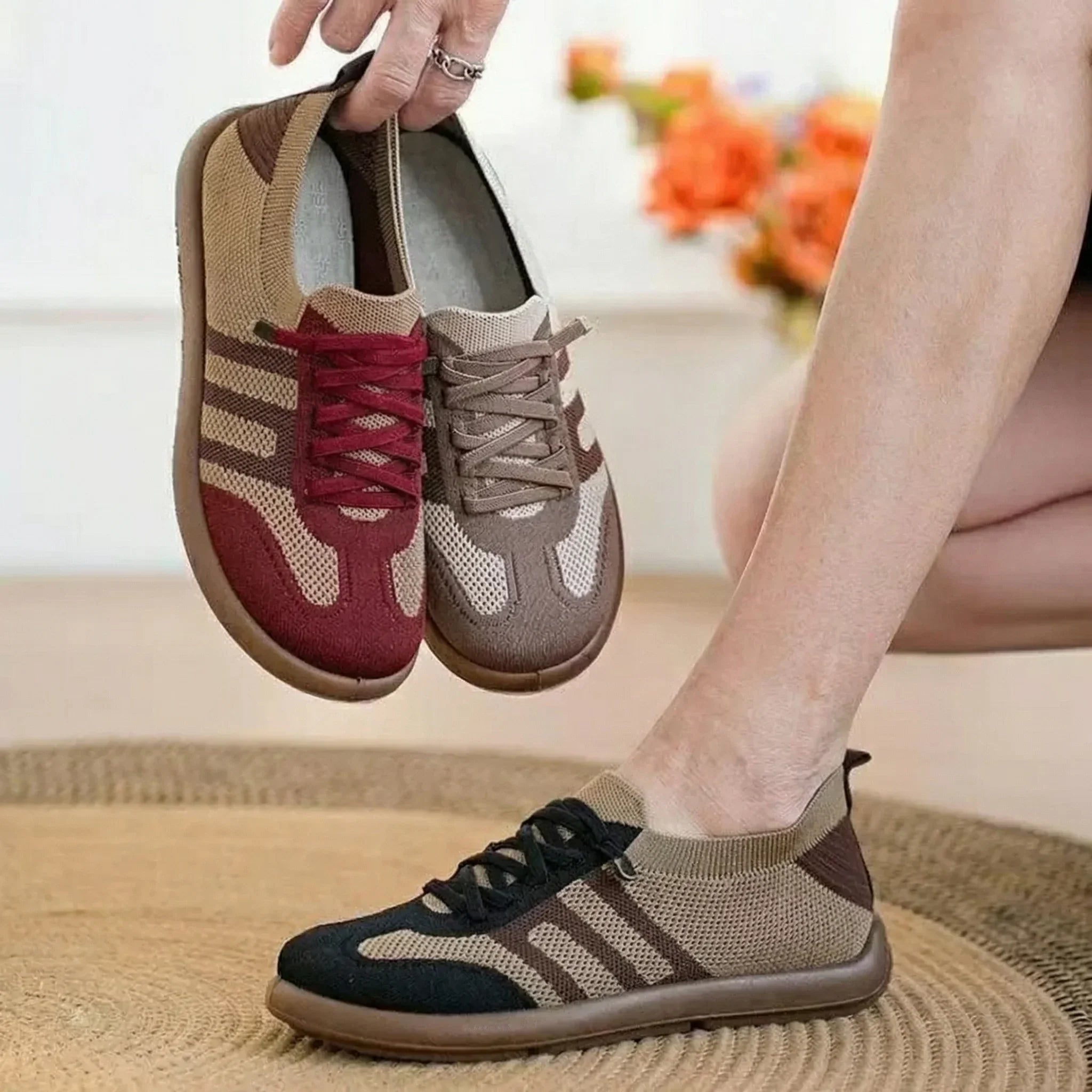 VALERIA LAURENT | Zapatillas de confort ortopédico para mujer