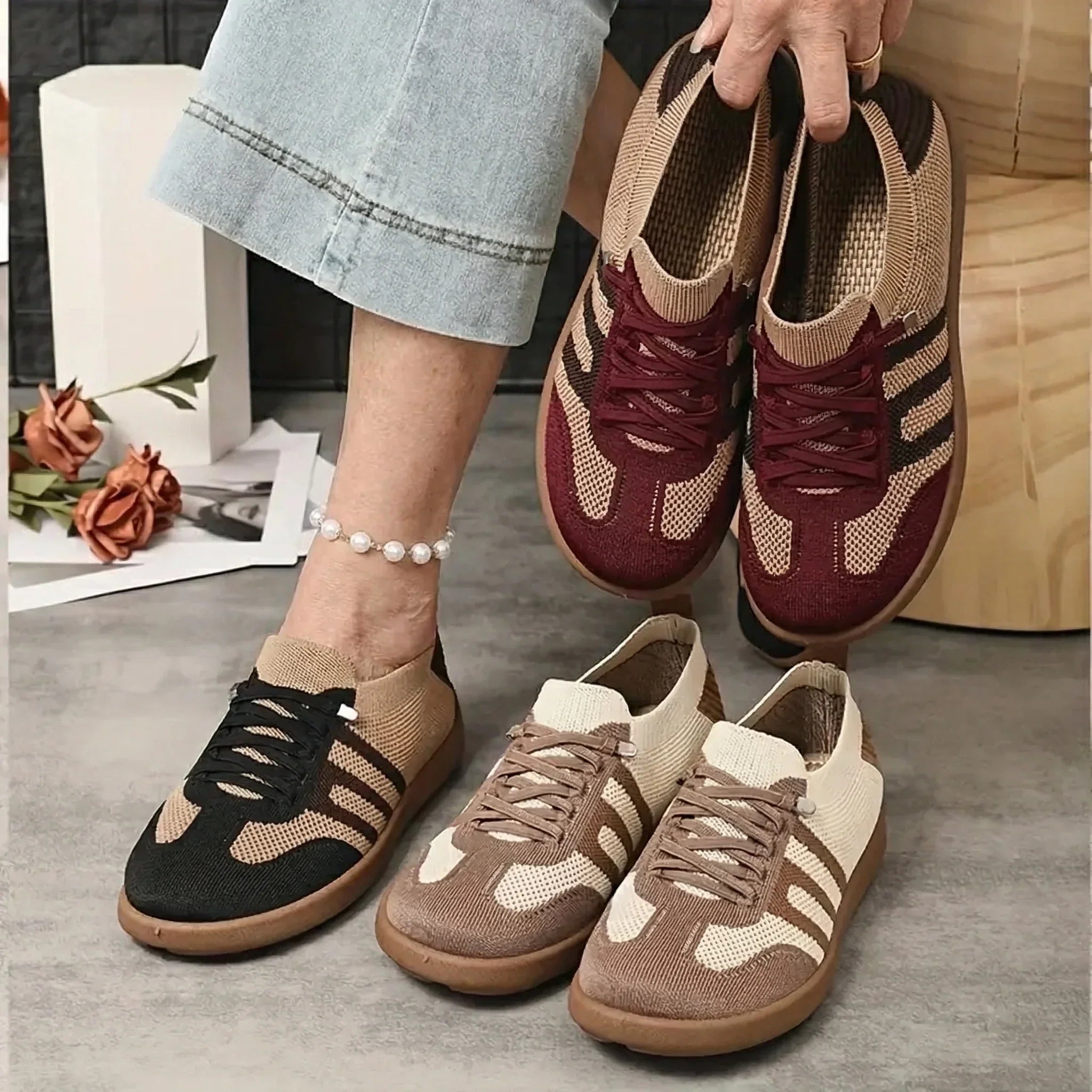 VALERIA LAURENT | Zapatillas de confort ortopédico para mujer
