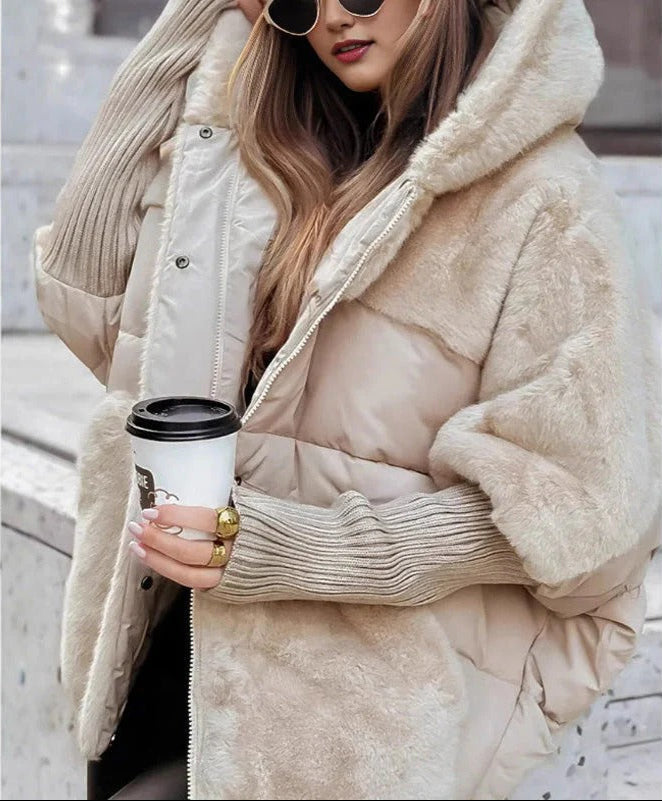 VALERIA LAURENT | LENA | Chaqueta de plumas elegante con capucha