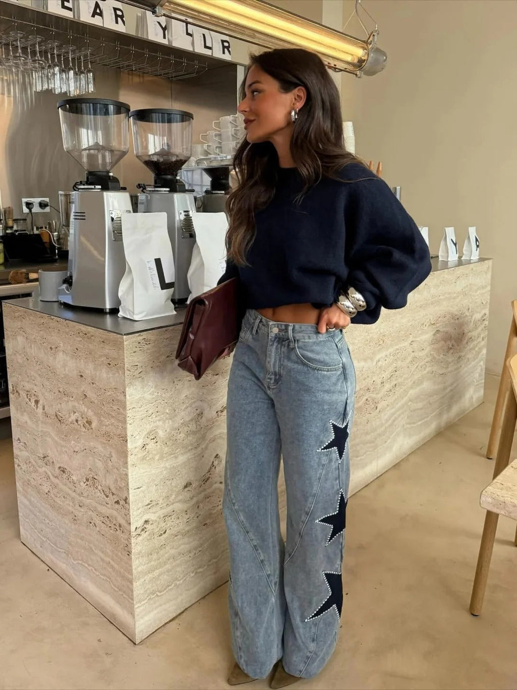 VALERIA LAURENT | Melisa | Jeans Casual de estrellas