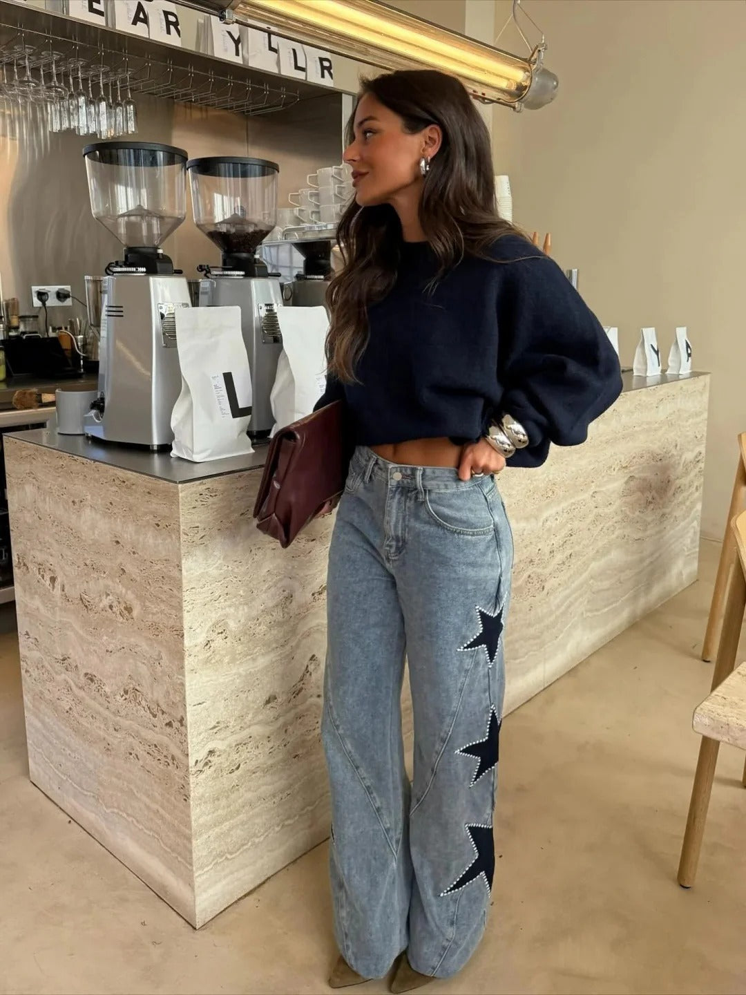 VALERIA LAURENT | Melisa | Jeans Casual de estrellas