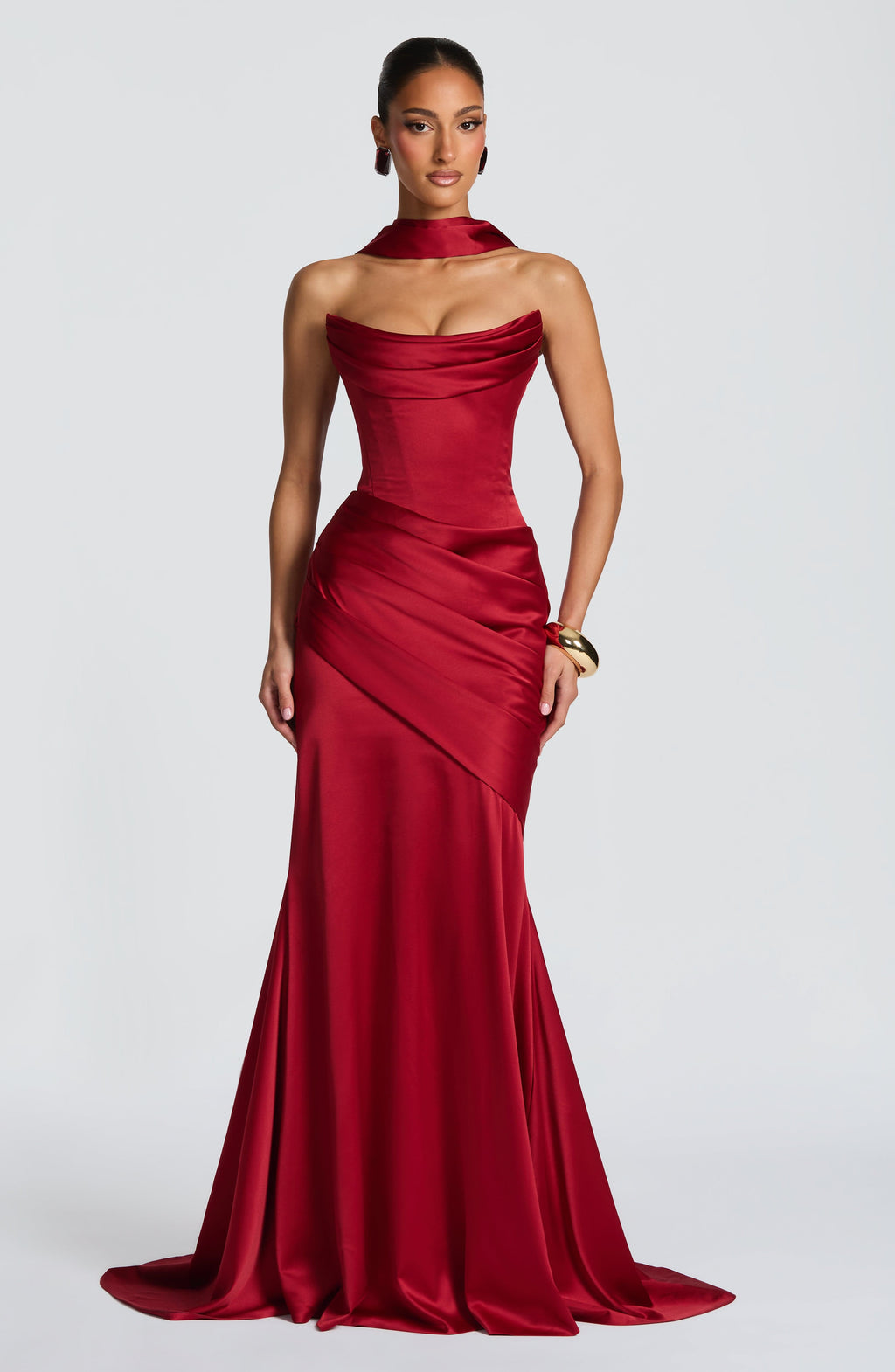 VALERIA LAURENT | Vestido Kensington - Rojo intenso