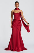 VALERIA LAURENT | Vestido Kensington - Rojo intenso