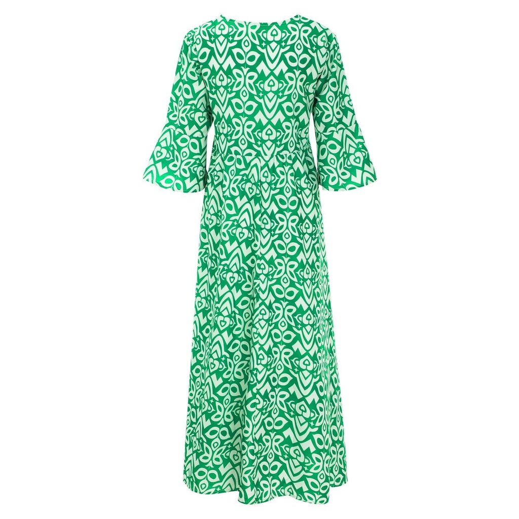 VALERIA LAURENT | Vestido Floral Elástico