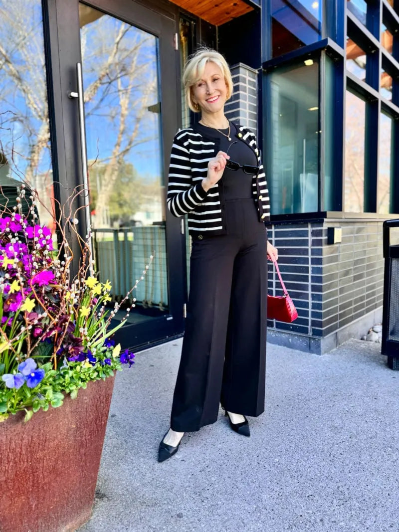 VALERIA LAURENT | Pantalones de pata ancha con control de abdomen