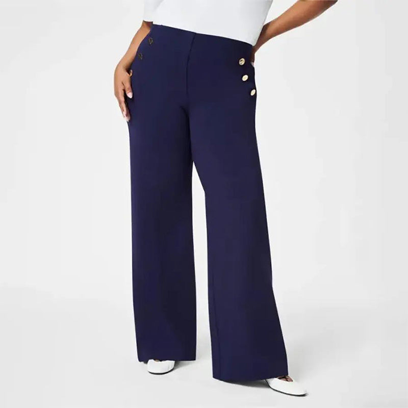 VALERIA LAURENT | Pantalones de pata ancha con control de abdomen