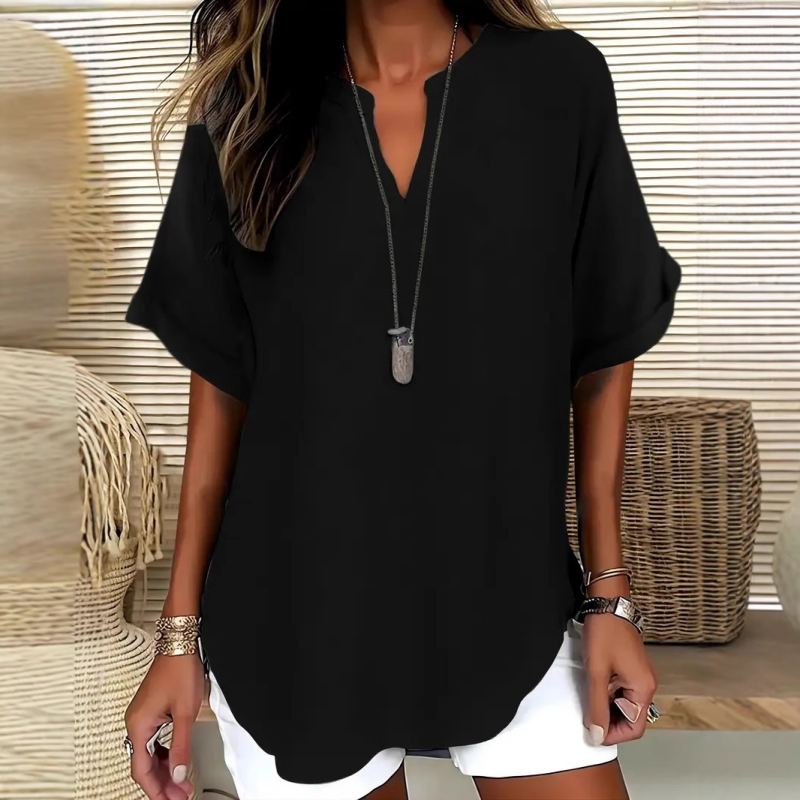 VALERIA LAURENT | Camiseta moderna de corte holgado