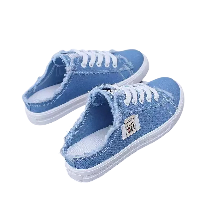 VALERIA LAURENT | Zapatillas vaqueras tipo mule para mujer