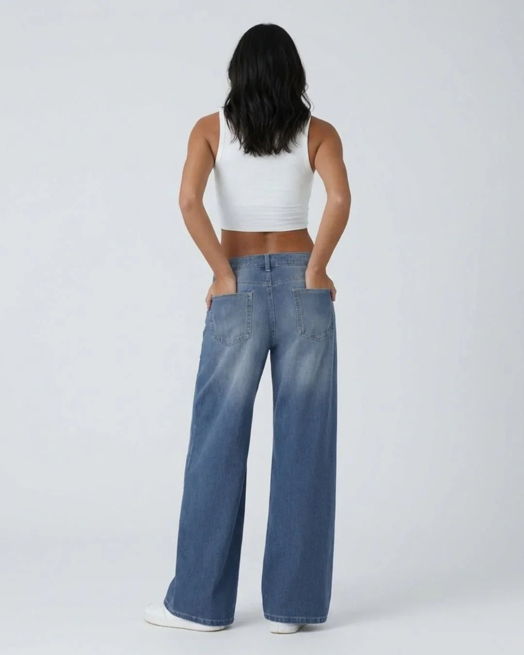 VALERIA LAURENT | Jeans Casuales Elásticos